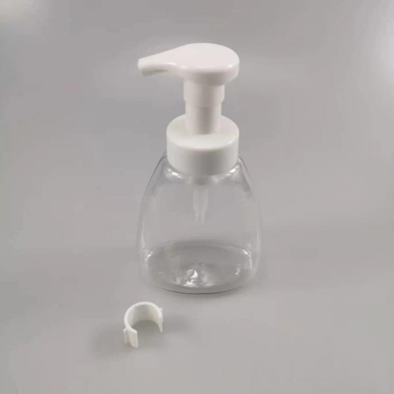 300ml Cone Pet Facial Cleanser Press Bottle Hand Sanitizer Container Plastic Foam Bottle