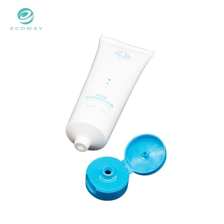 White Skin Care Face Wash Tube for Cleanser Packaging