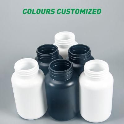 Round White HDPE Capsules Tablets Bottle 45ml 60ml 75ml 85ml 100ml 150ml 200ml Medicine Pills Bottles