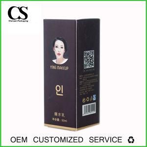 Custom Design Printed White Cardboard Paper Beauty Cosmetic Box