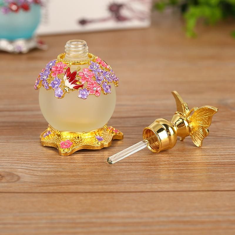 High Quality Metal Egyptian Arabia India Essential Oil Perfume Bottle in Dubai