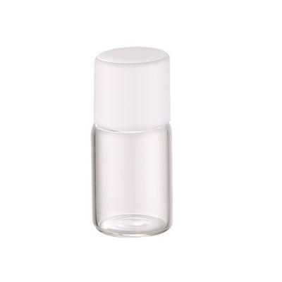 3ml 5ml 8ml 10ml Luxury Rose Amber Glass Tube Essential Oil Cosmetic Bottle with Screw Lid