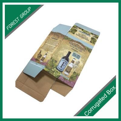 Paper Corrugated Wine Box for Wholesale in China