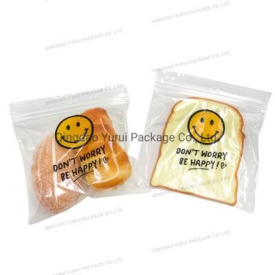 Professional Manufacturer Wholesale LDPE Resealable Bag Food Grade Zip Lock Packaging Bag for Freezer Storage