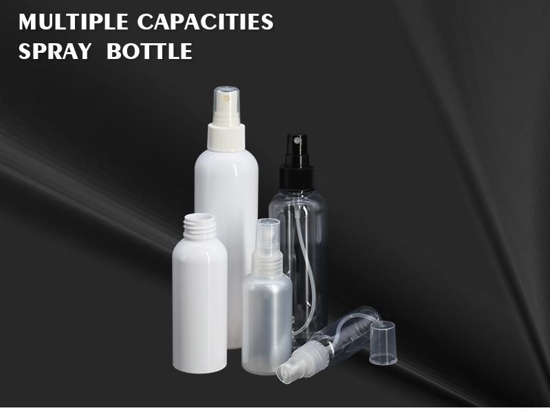 Wholes Empty Round Mist Spray Bottle Cosmetic Packaging 30ml, 50ml, 100ml, 150ml, 200ml