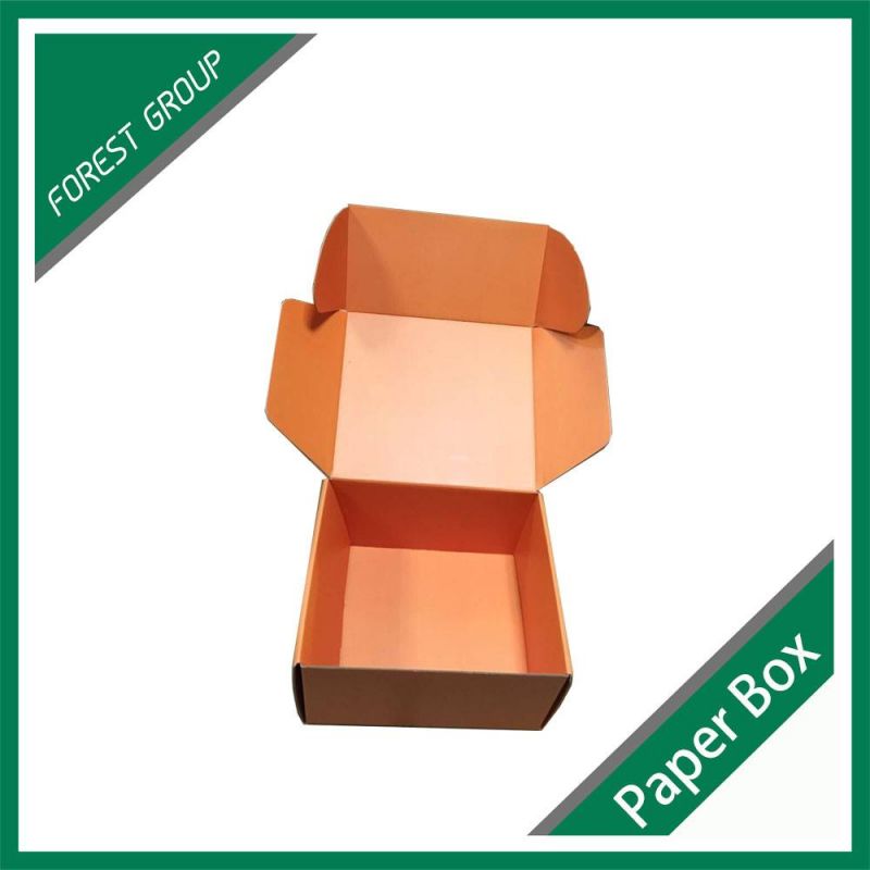 Orange Color Printing Cardboard Box Packaging