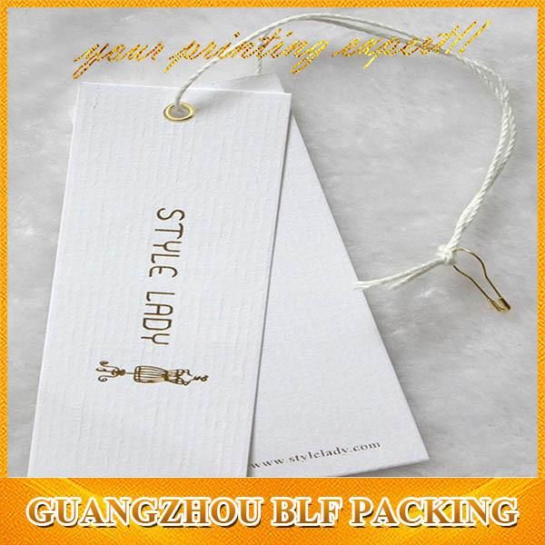 Printed Hang Garment Paper Tag (BLF-T005)