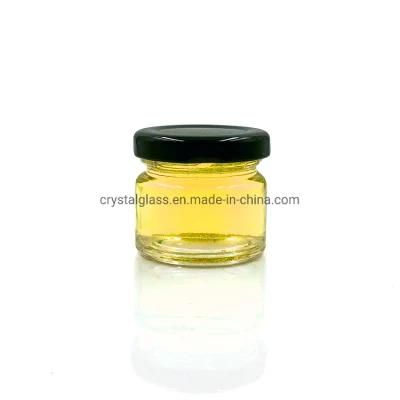 100ml 3oz Glass Bottle with Tinplate Lid for Honey Packing