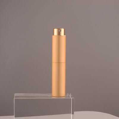 Aluminium Mini 10ml Bottle Fragrance Portable Atomiser Glass Spray Empty Travel Perfume Rose Gold Bottle