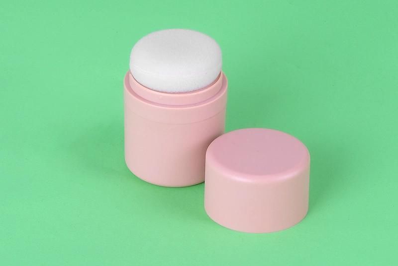 Wholesale 8.5g 20g Makeup Packaging Customized Round Plastic Empty Loose Powder Cosmetic Case