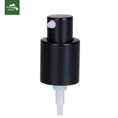 Cream Pump Treatment Pump with Overcap Plastic PP Cap Sprayer Cosmetic Packaging18/410 20/410 18/415 20/415