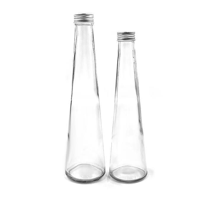 Glass Bottle with Screw Cap for Juice Bererage Packaging