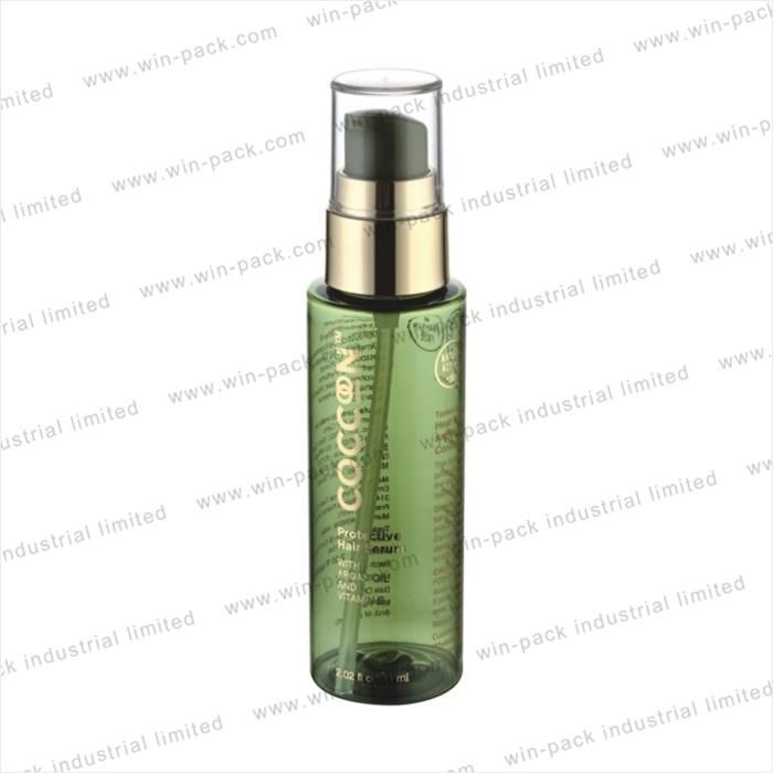 Winpack China Supply Green Plastic Foam Cosmetic Bottle Liquid Shampoo