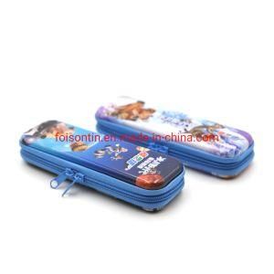 BPA Free Customized Hot Product Zipper Cute School Zipper Pencil Case