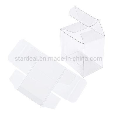 Custom Favor Wedding Transparent Clear PVC Plastic Box