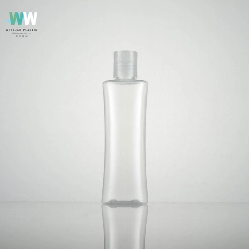 100ml Plastic Pet Empty Bottle with Transparent Cap