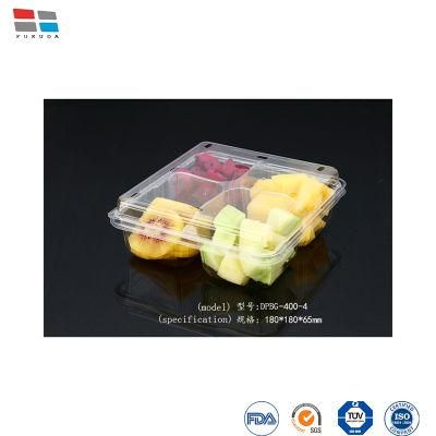 Customized Fresh Fruit Plastic Anti-Theft Box with Lid