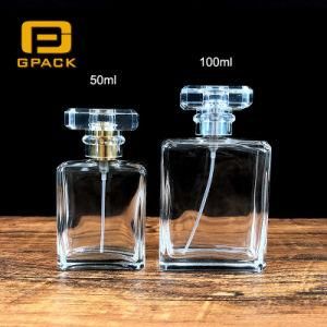 30ml 50ml 100ml Perfume Bottle in Stock Clear Perfume Bottle Glass Atomizer Bottles Cosmetic Packaging Mist Sprayer Unusual Perfume Bottles