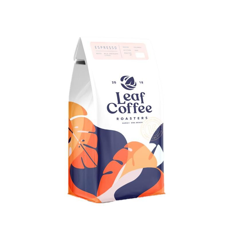 Wholesale Matte Printing Square Bottom 250g 500g 1kg Coffee Pouches Zip Top Aluminum Foil Flat Bottom Bags with Valve