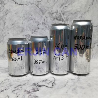 Two-Piece 2PC Tonic Water Cans 355ml 12oz