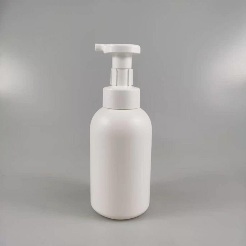 Foam Plastic Bottle 500ml HDPE Empty Customized Foaming Hand Wash Soap Mousse Foam Maker Dispenser Bottle with Pump