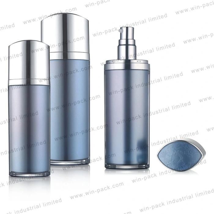 Luxury 60ml 120ml Round Acrylic Cosmetic Empty Lotion Bottles