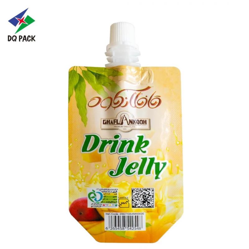 Colorful Printing Jelly Bag with Spout