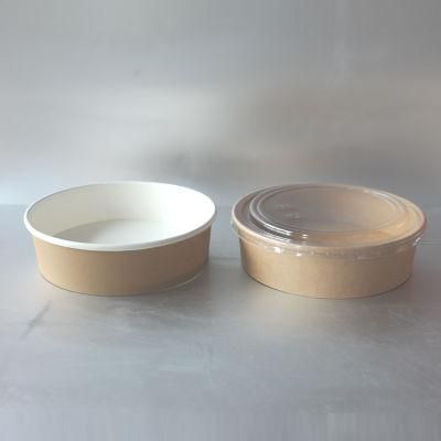 Disposable Salad Packaging Paper Salad Bowl