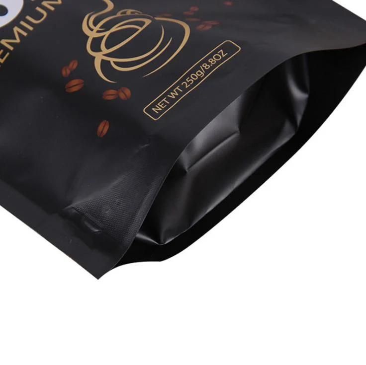 Food Grade Zip Lock Plastic Packaging Bag for Coffee