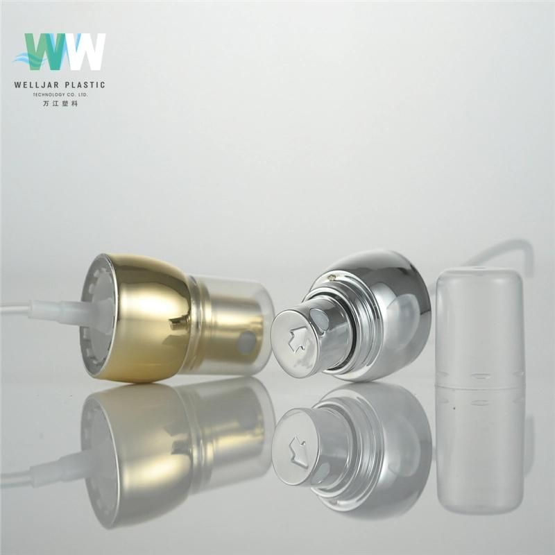 30ml Electro-Aluminum Glass Lotion Toner Bottle with Pump Sprayer