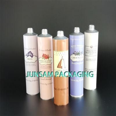 Hair Cosmetic Hand Remedy Container Squeezing Aluminum Tube Factory Price