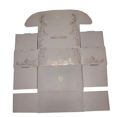 Gold Stamping Packaging White Box