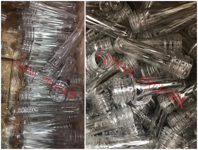 18mm 24mm 28mm 30mm 38mm 48mm 68mm Plastic Pet Preform for Blowing Beverage Bottle