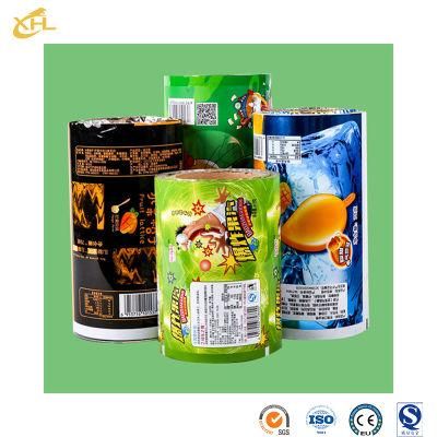 Xiaohuli Package China Food Industry Packaging Manufacturers Zip Lock Bag Bag with Valve Plastic Packaging Film for Candy Food Packaging