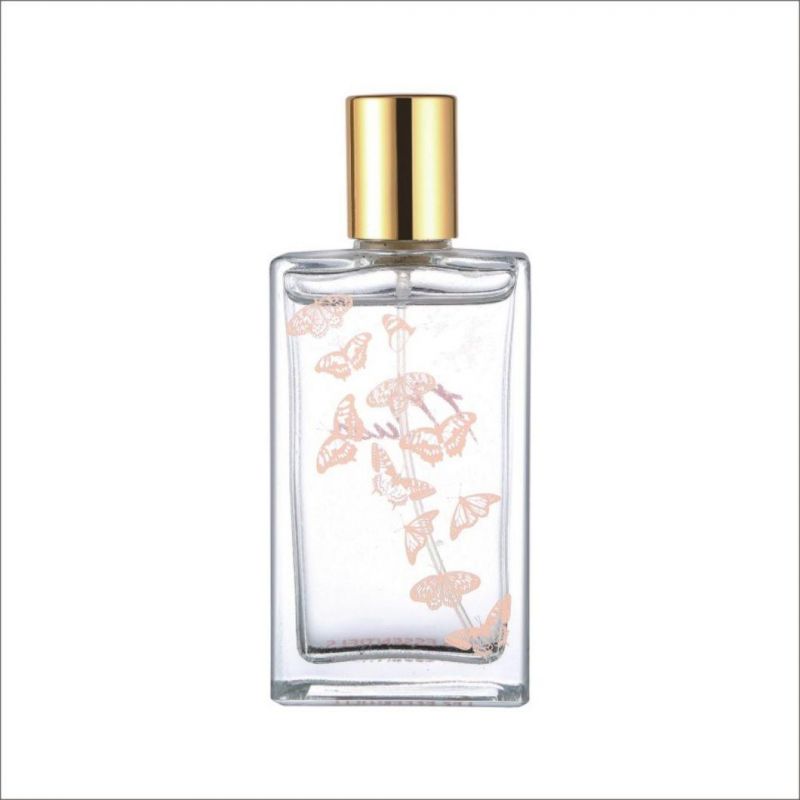 80ml Perfume Spray Bottle Glass Bottle Applique Technology Can Customize Color Patterns.