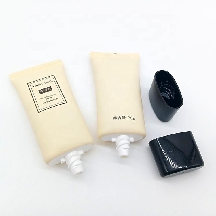 Empty Cream Tube with Screw Cover Cosmetic Packaging Tubes