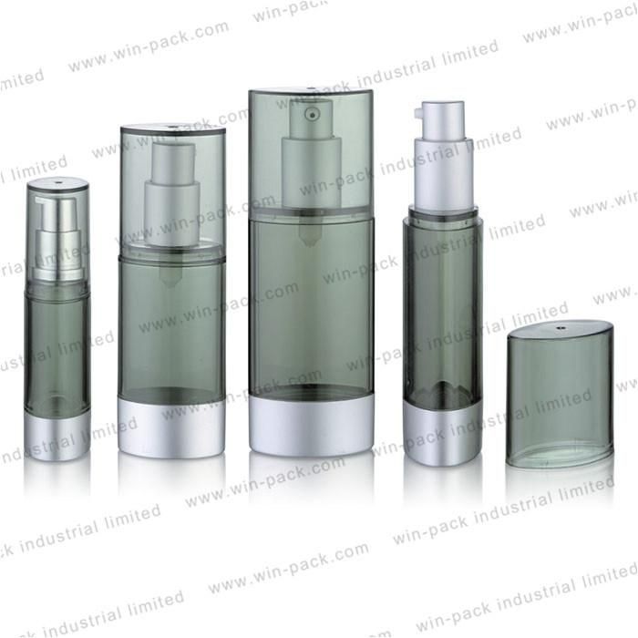 Acrylic Cosmetic Packaging Luxury Skin Care Plastic Airless Bottle 10ml 15ml 25ml 40ml