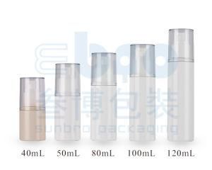 50ml/80ml/100ml Pet Plastic Customized Transparent Cosmetic Packaging Lotion Container