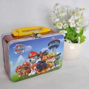 Custom Metal Tinplate Box Food Grade Large Lunch Tin Box