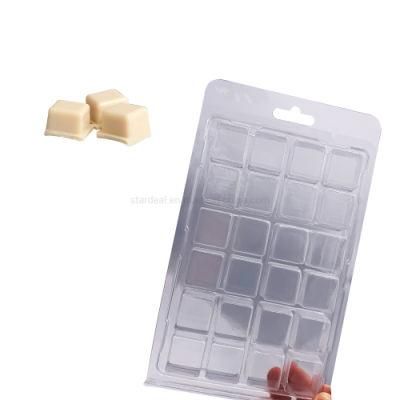 Plastic Blister Wax Melt Mould Clamshell Packaging