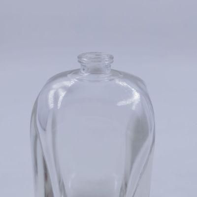 75ml Wholesale Cosmetic Makeup Packaging Containers Clear Perfume Glass Bottle Jdc206