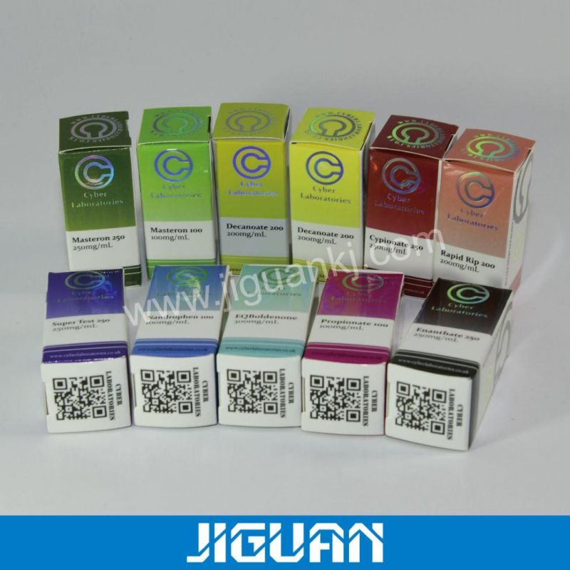 Free Design 10 Ml Hologram Paper Packing Drug Box