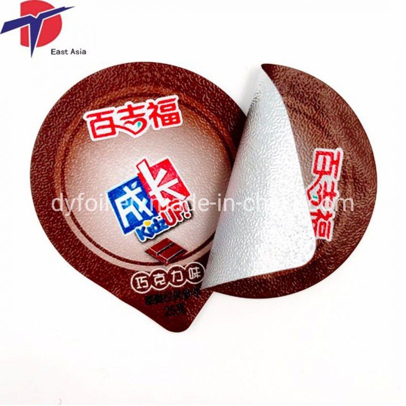 High Quality Heat Seal Aluminium Foil Lids for Cheese