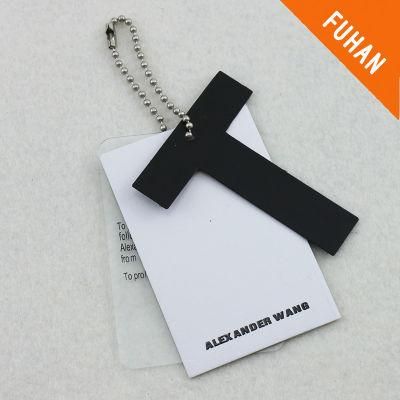 Garment Paper Hangtag White Offset Customized Printed Swing Tag