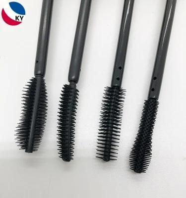 10ml Black Brush Cap Eyelash Serum Tube Glass Mascara Bottle