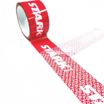 Tamper Evident Total Transfer Void Security Tape Red Security Tape