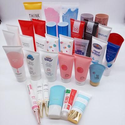 Empty Soft Plastic Tubes Packaging Skin Care Lotion Tube Packaging