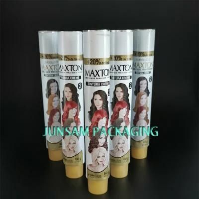 Empty Printing Aluminum Foldable Tube for Cosmetic Cream Personal Care Packaging Good Price