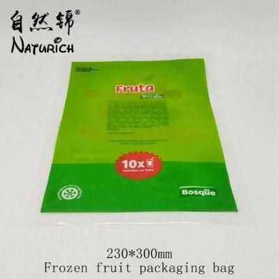 Digital Printing 1kg Food Packaging Plastic Bag Frozen Fruit Peach Packing Mylar Bag