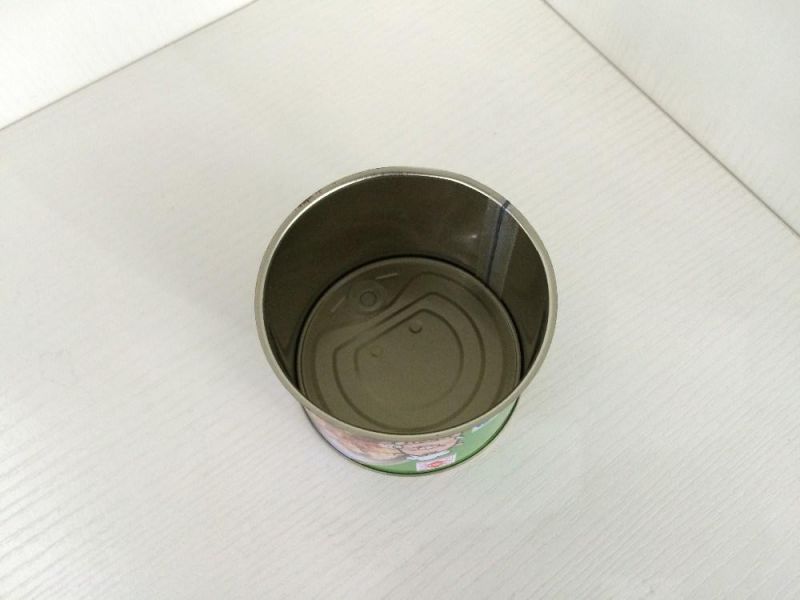 862# Empty Dried Meat Floss Food Tin Can with Sea Sedge Flavor